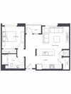 A4 Floor Plan A4 Floor Plan at Altana, Glendale, CA